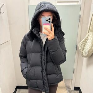 Lululemon Black Wunder Puff Coat